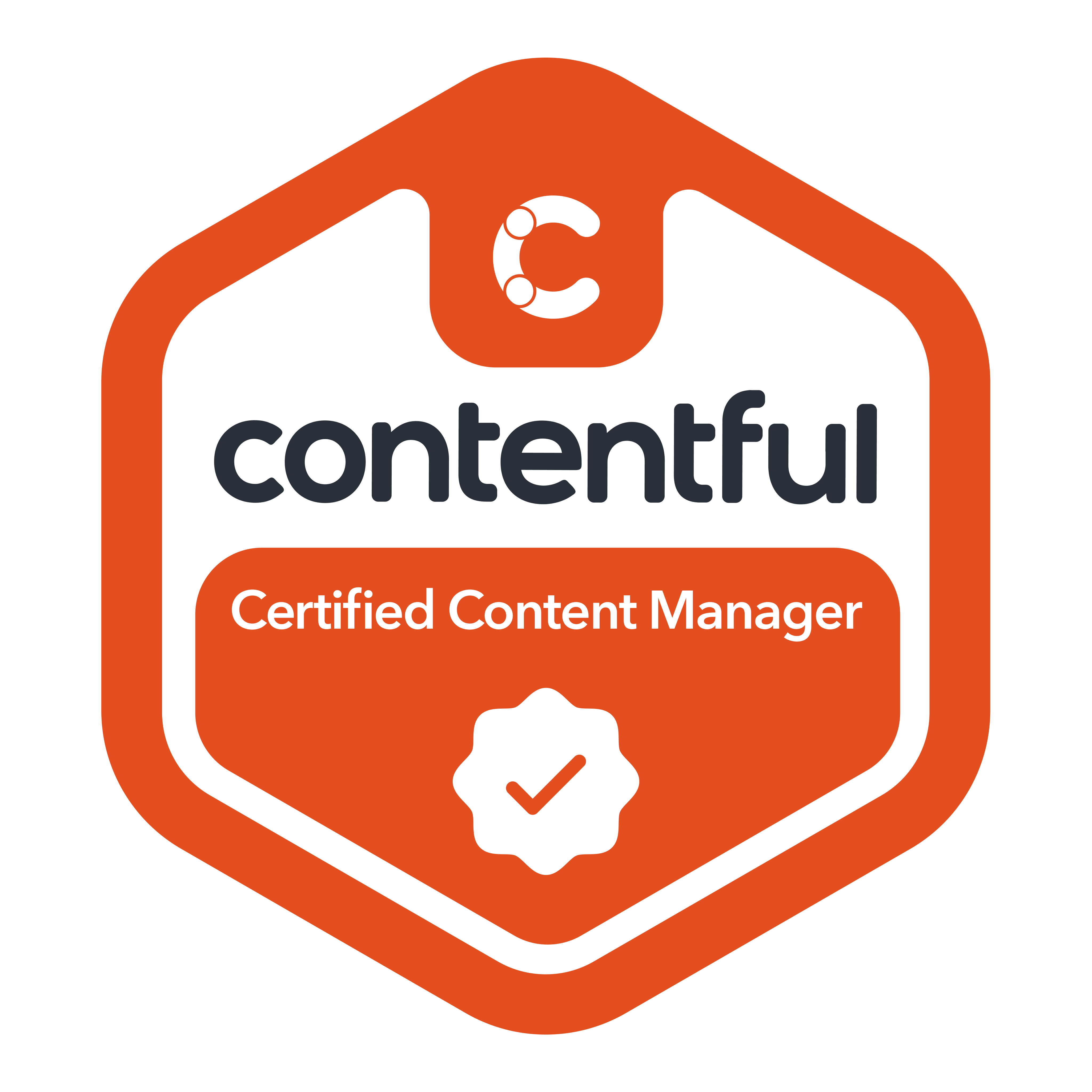 Contentful Content Manager badge